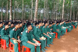 Gia Lai: Tuyên truyền, phổ biến giáo dục pháp luật cho hơn 600 chiến sĩ mới