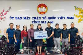 Công ty cổ phần TASCO hỗ trợ 1 tỷ đồng cho Gia Lai khắc phục hậu quả bão lũ