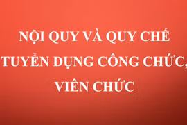 Hủy kết quả thi tuyển công chức, viên chức nếu viết, vẽ nội dung không liên quan bài thi vào giấy thi
