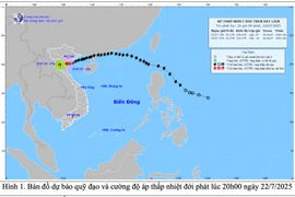 Bão số 3 suy yếu thành áp thấp nhiệt đới khi vào đất liền