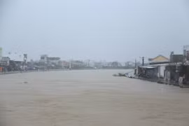 Gia Lai: Lũ trên sông Kôn có khả năng đạt đỉnh trên báo động 2