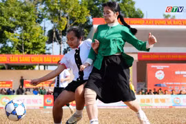 Sôi động giải bóng đá nữ các dân tộc thiểu số tỉnh Gia Lai mở rộng năm 2026 - Cúp VTV5