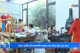 Nhà thiết kế Nguyễn Hạnh và tình yêu áo dài