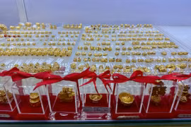 Vàng miếng giữ ở mức 185 triệu đồng/lượng, vàng nhẫn tăng nhẹ trong Ngày vía Thần Tài