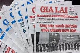 Cấp, phát Báo Gia Lai cho đảng viên từ 40 năm tuổi Đảng trở lên