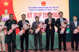 Ông Lý Anh Sang tái đắc cử Chủ tịch HĐND xã Chư Sê nhiệm kỳ 2026-2031