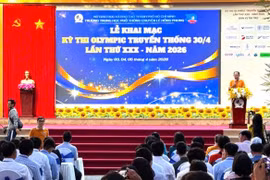 Gia Lai có 8 trường tham gia Kỳ thi Olympic truyền thống 30/4 lần thứ XXX năm 2026