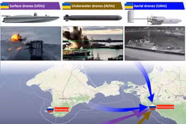Tin thế giới tối 13-8: Ukraine tuyên bố 4 tàu chiến Nga bị hư hại tại Novorossiysk