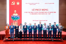 Phát động Cuộc thi trực tuyến tìm hiểu bầu cử Quốc hội và HĐND các cấp