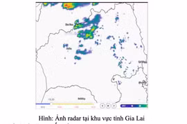 Cảnh báo giông lốc, mưa lớn cục bộ tại một số khu vực tỉnh Gia Lai