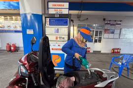 Chiều 15-1, giá xăng dầu tăng nhẹ