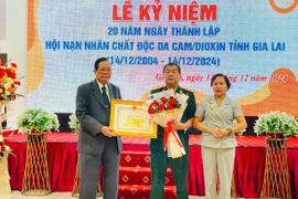 Kỷ niệm 20 năm Ngày thành lập Hội Nạn nhân chất độc da cam/dioxin tỉnh Gia Lai