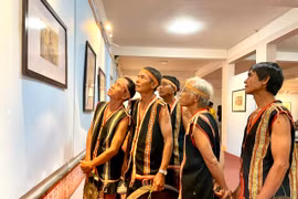 Ngắm loạt tranh Tây Nguyên của danh họa Việt Nam