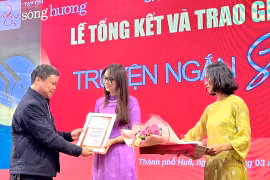 Gia Lai: Tác giả Lê Vi Thủy đạt giải nhất cuộc thi truyện ngắn Sông Hương