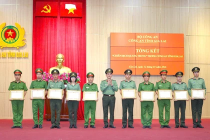 Công an tỉnh Gia Lai tổng kết “Chiến dịch Quang Trung” 