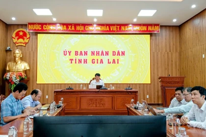 Hội nghị trực tuyến triển khai xây dựng trường phổ thông nội trú liên cấp tại các xã biên giới