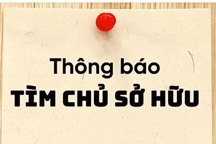 Công an Gia Lai thông báo truy tìm chủ sở hữu liên quan vụ trộm cắp tài sản tại phường Tam Quan