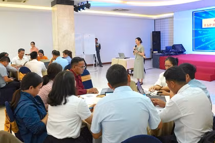 Bồi dưỡng kiến thức, kỹ năng cho đội ngũ tập huấn viên cấp xã