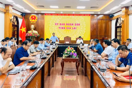 UBND tỉnh Gia Lai làm việc với chủ đầu tư các khu, cụm công nghiệp về thu hút nhà đầu tư thứ cấp
