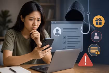 Cảnh báo lừa đảo: Cẩn trọng khi người lạ nhờ làm khảo sát online