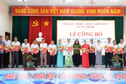 Ban Chấp hành Đảng bộ xã Tuy Phước tổ chức Hội nghị lần thứ 6 (mở rộng)
