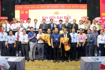 Ông Trần Viết Bảo được bầu giữ chức Chủ tịch Hội Xây dựng tỉnh Gia Lai