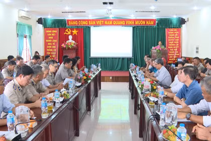 Thi hành án dân sự Gia Lai gặp mặt kỷ niệm 80 năm ngày truyền thống