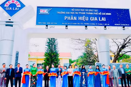 Điểm chuẩn của Phân hiệu Trường Đại học Sư phạm TP. Hồ Chí Minh tại Gia Lai từ 17-25,5