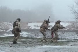 Lực lượng Nga gia tăng áp lực lên phòng tuyến ở Kupiansk. Ảnh: Bộ Tổng tham mưu các lực lượng vũ trang Ukraine 