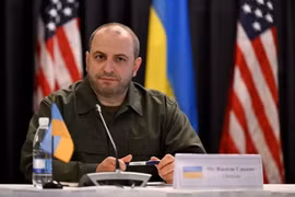 Ông Rustem Umerov, Thư ký Hội đồng An ninh và Quốc phòng Quốc gia Ukraine. Ảnh: Reuters