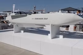 Tên lửa hành trình Storm Shadow Ảnh: AFP