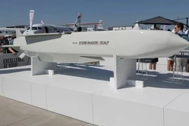 Tên lửa hành trình Storm Shadow Ảnh: AFP