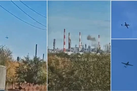 Ukraine tấn công nhà máy lọc dầu Nga cách biên giới 1500km