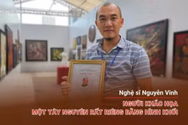 Chuyện người Gia Lai số 52: Nghệ sĩ điêu khắc Nguyễn Vinh-người khắc họa một Tây Nguyên rất riêng bằng hình khối