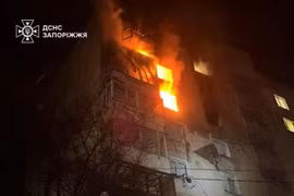 Nga tập kích loạt khu vực của Ukraine trong đêm