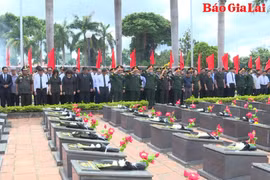 23 liệt sĩ đã được an nghỉ vĩnh hằng trên đất mẹ Việt Nam