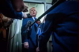 Tổng thống Mỹ Donald Trump. Ảnh: NYT