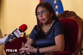 Tổng thống lâm thời Venezuela kêu gọi Mỹ hợp tác theo luật pháp quốc tế. Ảnh: TTXVN