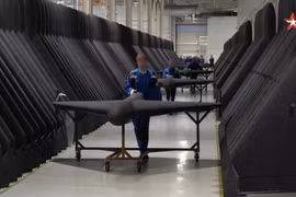 Nhà máy sản xuất UAV của Nga. Ảnh: RT