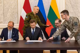 Tin thế giới sáng 31-1: Các nước Baltic nhất trí thành lập khu vực cơ động quân sự