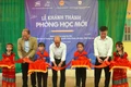 Khánh thành phòng học tại điểm trường làng De Chí