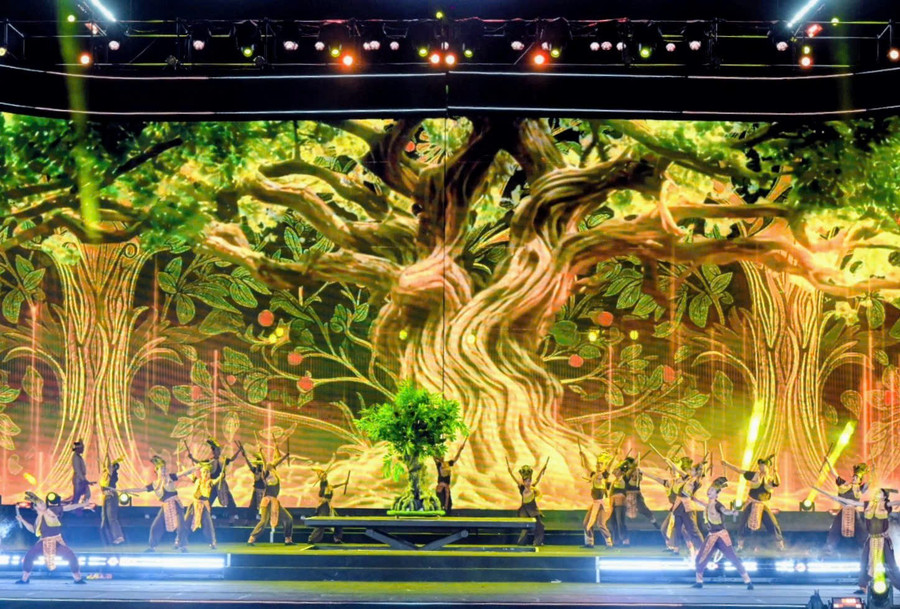 Chương trình nghệ thuật được xây dựng hướng đến tôn vinh ngành trà Việt Nam.