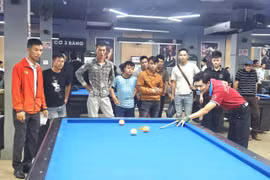 120 cơ thủ tranh tài môn Billiards tại Đại hội Thể dục thể thao tỉnh Gia Lai