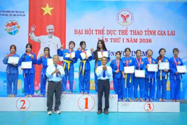 Xã Chư Prông giành ngôi nhất môn Vovinam tại Đại hội Thể dục thể thao tỉnh Gia Lai