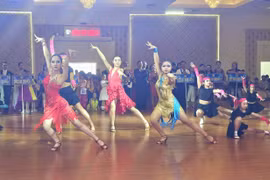 Gần 1.000 vận động viên tranh tài Giải Vô địch Khiêu vũ thể thao Cup Dream Dance mở rộng