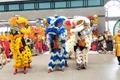 Múa lân tại sự kiện chào đón mùa Trung thu 2025.