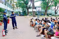 Tuyên truyền kỹ năng phòng - chống đuối nước, ma túy và cháy nổ cho thiếu nhi phường Quy Nhơn