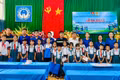 Tặng quà, hỗ trợ học sinh khó khăn và tuyên truyền pháp luật tại Trường Tiểu học Trần Hưng Đạo.