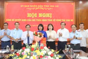 UBND tỉnh Gia Lai công bố quyết định về công tác cán bộ