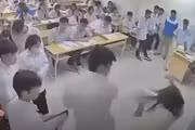 Hà Nội: Bắt khẩn cấp nam sinh hành hung cô giáo ngay trong giờ học